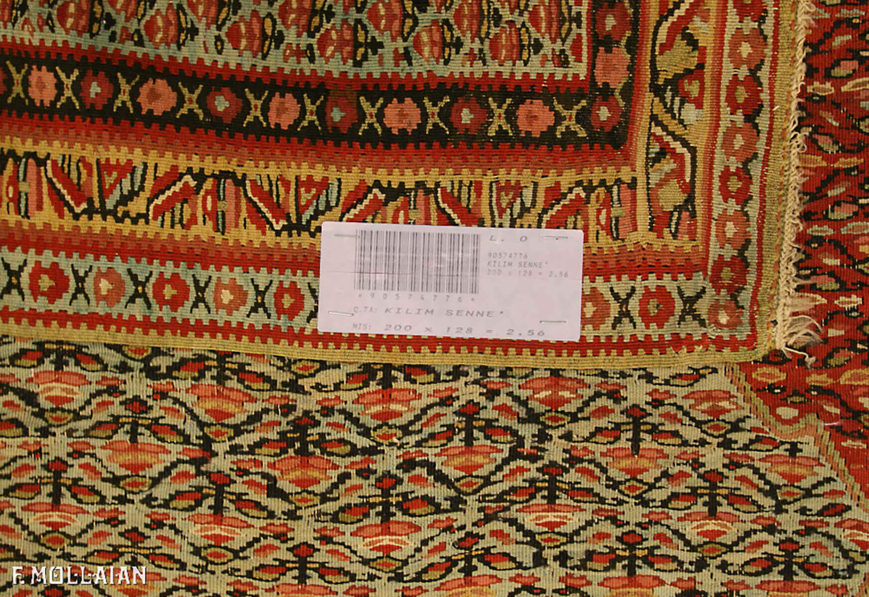 Antiker Persischer Kilim Senneh n°:90574776